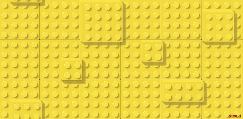 Giấy dán tường phòng trẻ em hình lego 5123-1